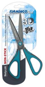 Opakowanie Nożyczki non-stick 3D 19cm ostrze 8cm