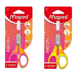 Nożyczki szkolne Neon Soft 13cm mix MAPED. Wydawca: Maped. Multiszop.pl Opakowanie Nożyczki szkolne Neon Soft 13cm mix MAPED