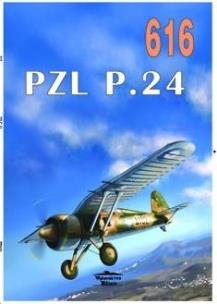 Okładka książki Nr 616 PZL P.24