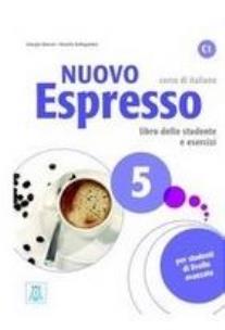 Okładka książki Nuovo Espresso 5 podręcznik + ćwiczenia + online