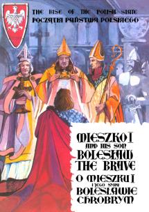 Okładka książki O Mieszku I i jego synie Bolesławie Chrobrym
