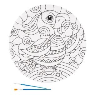 Opakowanie Obraz do malowania Papuga