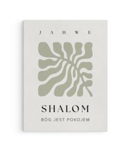 Opakowanie Obraz na płótnie - Imiona Boga - Shalom