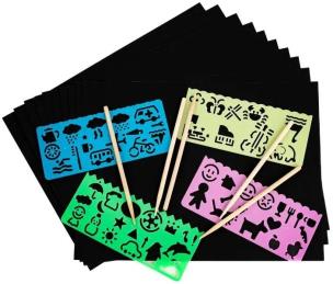 Opakowanie Obrazek do zdrapywania A4 10szt