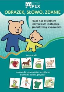 Okładka książki Obrazek, słowo, zdanie
