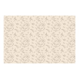 Opakowanie Obrus beżowe Kwiaty 180x120cm