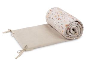 Opakowanie Ochraniacz Do Łóżeczka Velvet Bloom Beige