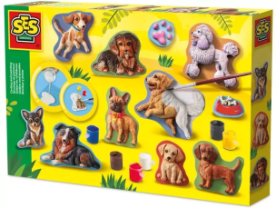 Odlewy gipsowe + fabry Psy. Wydawca: SES. Multiszop.pl Opakowanie Odlewy gipsowe + fabry Psy