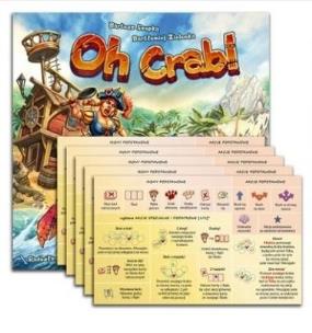 Opakowanie Oh Crab! pakiet językowy (edycja PL/EN/DE/ES)