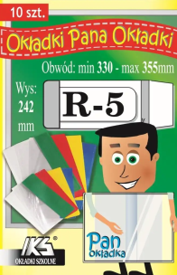 Opakowanie Okładka książkowa regulowana R-5 (10szt) IKS