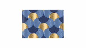 Opakowanie Okładka na dokumenty małe art deco