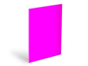 Okładka na zeszyt A5 neon pink 180mic (10szt). Wydawca: MFP. Multiszop.pl Opakowanie Okładka na zeszyt A5 neon pink 180mic (10szt)