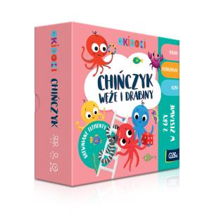 Opakowanie OKODOKI Gra Chińczyk Weże i drabiny