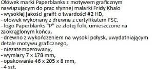 Opakowanie Ołówek Frida 4szt