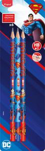 Ołówek Superman HB 6szt MAPED. Wydawca: Maped. Multiszop.pl Opakowanie Ołówek Superman HB 6szt MAPED