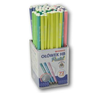 Opakowanie Ołówek trójkątny pastelowy (72szt) PENMATE