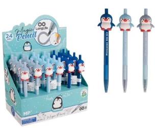 Opakowanie Ołówek wieczny Magic Pencil Pingwiny (24szt)