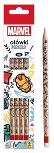 Opakowanie Olówek z gumką Avengers 6szt
