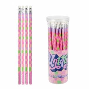 Opakowanie Ołówek z gumką HB Unique (48szt)