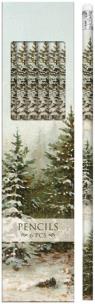 Opakowanie Ołówki ozdobne STPEN43 zimowy las 6szt