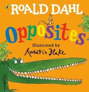 Opposites wer. angielska. Autor: Dahl Roald. Multiszop.pl Okładka książki Opposites wer. angielska