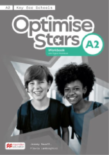 Okładka książki Optimise Stars Global A2 Workbook Exams DigitW