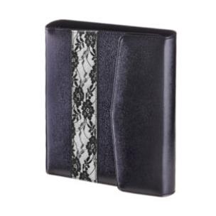 Organizer 2025 Madryt trójdzielny koronka premium czarny 17,5x23,5cm ORP-08MAL. Wydawca: I-DROPS. Multiszop.pl Opakowanie Organizer 2025 Madryt trójdzielny koronka premium czarny 17,5x23,5cm ORP-08MAL