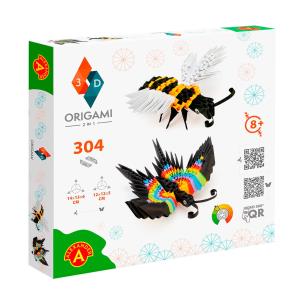 Opakowanie Origami 3D - 2w1 motyl i pszczoła ALEX