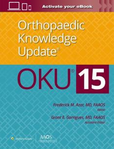 Okładka książki Orthopaedic Knowledge Update® 15 (AAOS - American Academy of Orthopaedic Surgeons)