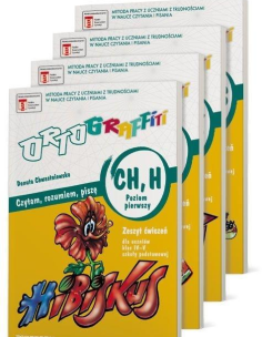 Ortograffiti SP 4-5 Poziom 1. Autor: Chwastniewska Danuta. Multiszop.pl Okładka książki Ortograffiti SP 4-5 Poziom 1