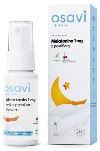 Zdjęcie produktu Osavi Melatonina 1mg z passiflorą spray 25ml