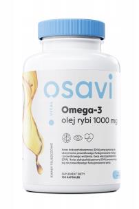 Zdjęcie produktu Osavi Omega-3 olej rybi 1000mg 120kaps