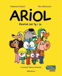 Okładka książki Osiołek jak ty i ja. Ariol. Tom 1 wyd. 2