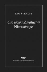 Okładka książki Oto słowa Zaratustry Nietzschego