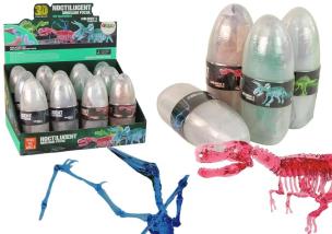 Otwierane jajo dinozaura fgurka krystaliczne MIX. Wydawca: Leantoys. Multiszop.pl Opakowanie Otwierane jajo dinozaura fgurka krystaliczne MIX