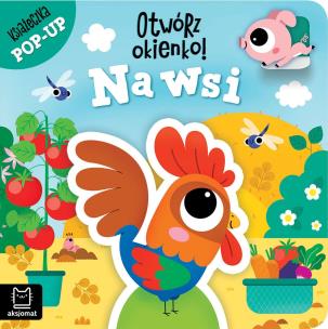 Okładka książki Otwórz okienko! Na wsi. Książeczka pop-up