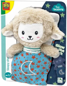 Owieczka śpiąca świeci w ciemności. Wydawca: SES. Multiszop.pl Opakowanie Owieczka śpiąca świeci w ciemności