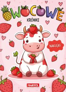 Okładka książki Owocowe krówki + naklejki