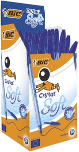 Opakowanie Paczka Długopis niebieski BIC Cristal Soft  50szt.