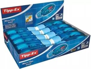 Paczka Korektor Tipp-ex Micro Tape Twist 10szt.. Wydawca: Bic. Multiszop.pl Opakowanie Paczka Korektor Tipp-ex Micro Tape Twist 10szt.
