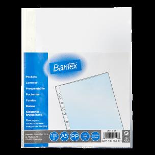 Paczka koszulki krystaliczne A5 Bantex PP 45 mikr. 100 sztuk. Wydawca: BANTEX. Multiszop.pl Opakowanie Paczka koszulki krystaliczne A5 Bantex PP 45 mikr. 100 sztuk