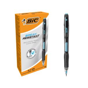 Paczka Ołówek mechaniczny BIC Break Resistant 0.7mm 12szt.. Wydawca: Bic. Multiszop.pl Opakowanie Paczka Ołówek mechaniczny BIC Break Resistant 0.7mm 12szt.