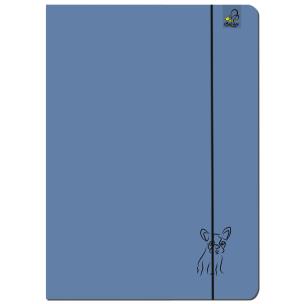 Opakowanie Paczka Teczka A4 z gumką Buldog denim 5 sztuk