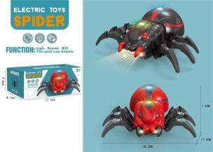 Opakowanie Pająk ze światłem i dźwiękiem