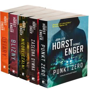 Okładka książki Pakiet Blix i Ramm na tropie zbrodni / Punkt zero / Zasłona dymna / Nieobliczalni / Blizny / Ofiary