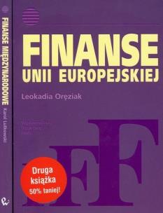 Okładka książki Pakiet Finanse Unii Europejskiej / Finanse międzynarodowe
