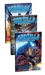 Okładka książki Pakiet Godzilla. Władcy Ziemi. Tomy 4-6
