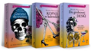 Okładka książki Pakiet: Gwóźdź do trumny, Kopnij w kalendarz, Do grobowej deski