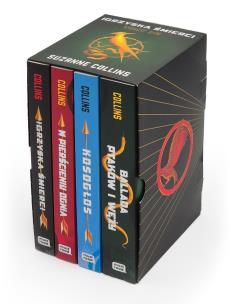 Okładka książki Pakiet: Igrzyska śmierci. Tom 1-4