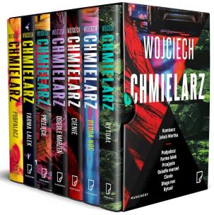 Pakiet Komisarz Jakub Mortka. Tom 1-7. Autor: Chmielarz Wojciech. Multiszop.pl Okładka książki Pakiet Komisarz Jakub Mortka. Tom 1-7